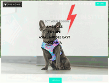 Tablet Screenshot of frenchiebulldog.com